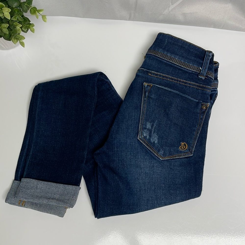 Indigo Rein Mid Rise Stretch Skinny Jeans
